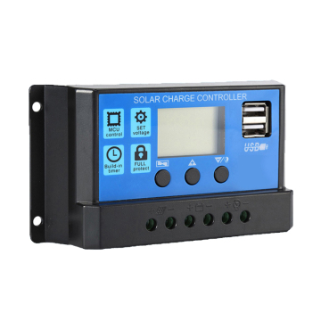 High-Power Solar Charge Controllers: 60A, 50A, 40A, 30A, 20A, and 10A with 12V, 24V, and 48V Outputs and Dual USB 5V Charging Ports