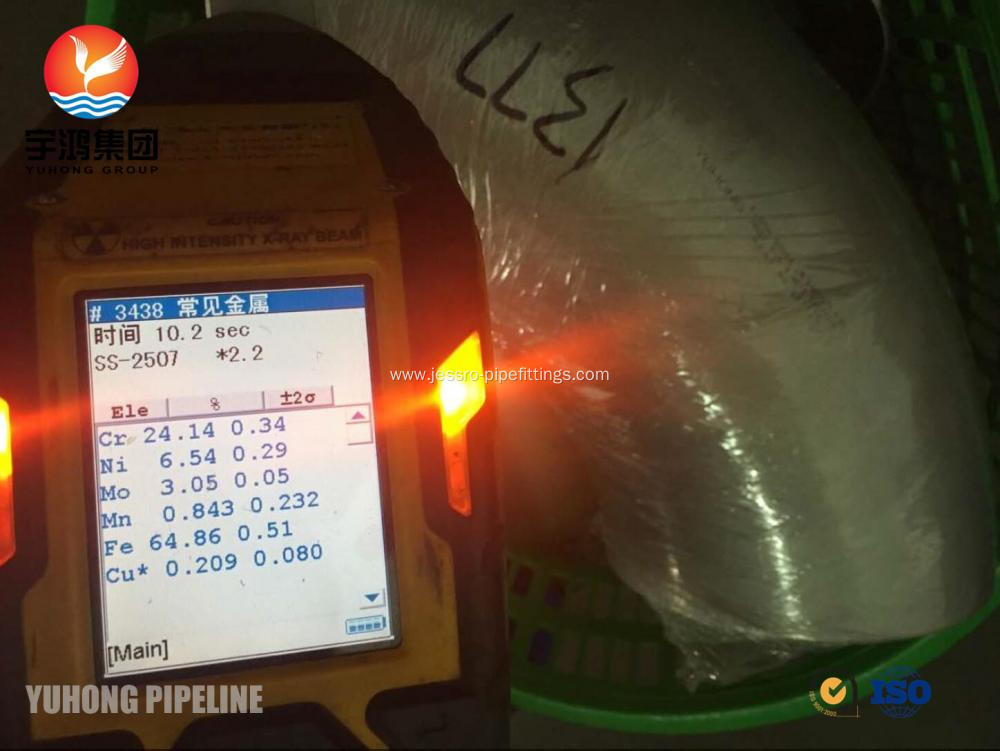 ASTM A815 UNS S32750 Duplex Steel Fitting