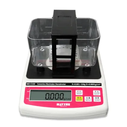 Electronic Solid Densimeter for Aluminium Oxide Ceramics