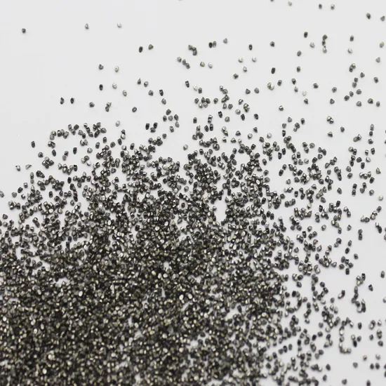 High carbon polishing cast steel shot