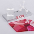 APEX New Shop Small Acrylic Makeup Display Stands