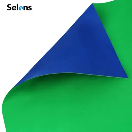 Selens Chromakey Background Cloth Green/Gray - SFC-DB for Photography