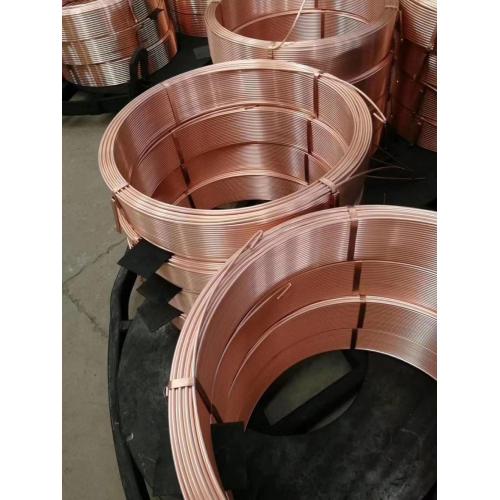 Copper tube for solar collectors