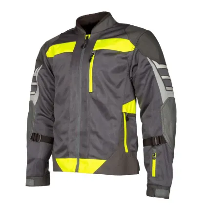 Top Quality OEM and ODM Manufacturer High-strength Mesh Men Motorcycle Induction Jacket