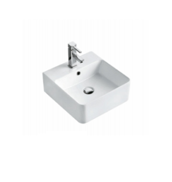 Wholesale White Porcelain Countertop Basin with Custom Logo