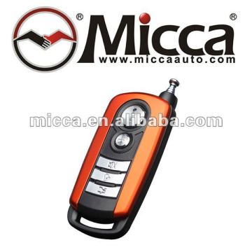 With Antenna Metal 5buttons Brighten orange edge learning code remote control, Car alarm transmitter (RT916)