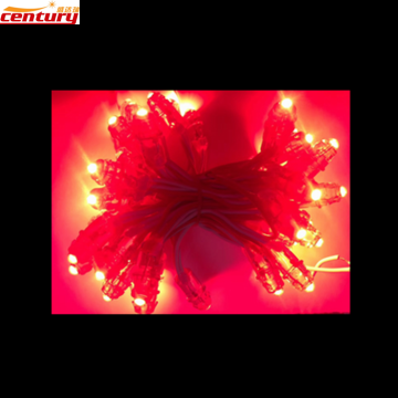 屋外防水LEDクリスマスストリングライトを点滅