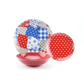 12pcs cheap fashion decal Wholesale dinnerset