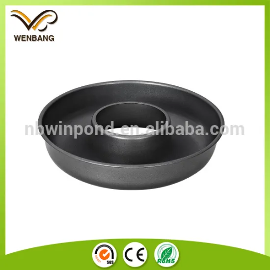 enamel coating carbon steel non-stick bundt cake pan