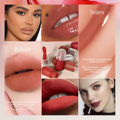 Nude Vegan Waterproof Red Matte Lipstick