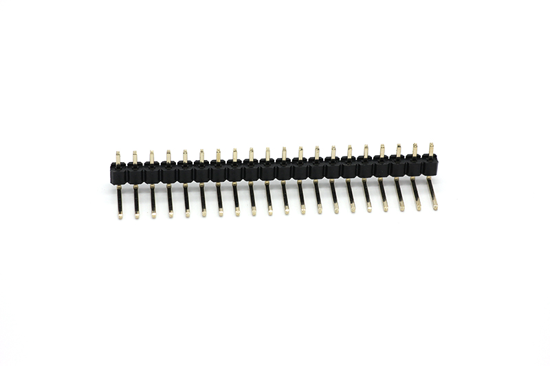 2.54 Single Row Curved Pin Header