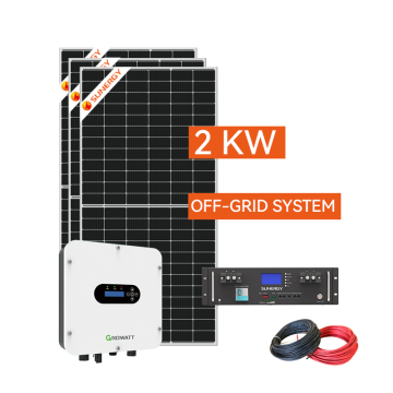 Sunergy Residential Off-Grid Solar Power Systems: 2KW to 10KW with Full Set Accessories