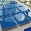 Pool Crystal Glass Mosaic Blue Sheet Piece Art