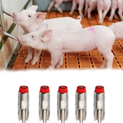 Factory Direct Stainless Steel Pig Nipple Drinker for Sale