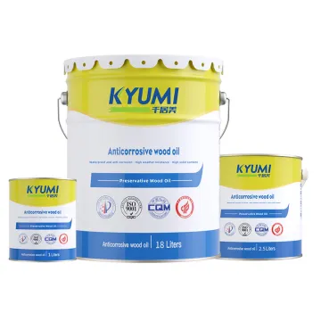 Outdoor Wood Preservative Anti-UV Transparent Oil Varnish