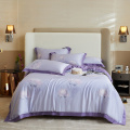 Mới Luxury Lyocell 100% Tencel Bedsheet Bộ đồ giường