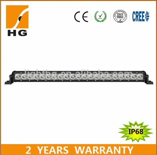 23.5" Car Front Lights 63W CE Aproved LED Light Bar for SUV Truck driving (HG-8610-63)
