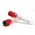Red non activator vacuum blood collection plain tube