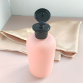 Bouteille de lotion de shampooing en plastique fini HDPE Matte fini