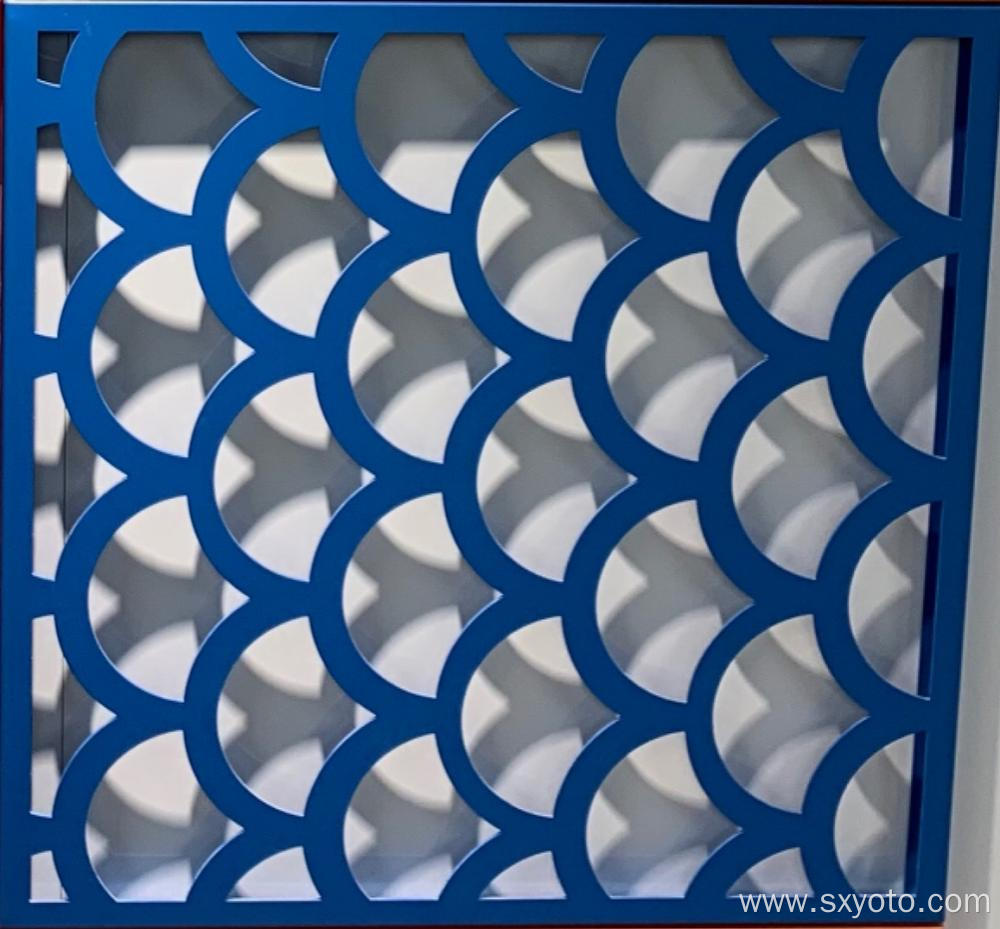 Perforated Bendable 2.5mm-4mm Aluminum Perforated Sheet