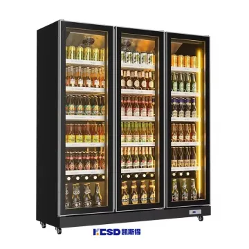Commercial Display Refrigerated Cabinet Cooler Cashier Refrigerator for Beverage