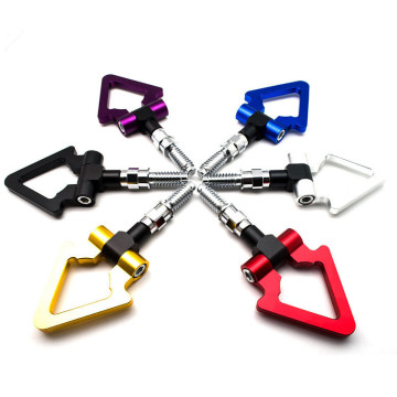 Aluminum Alloy Trailer Lug Ring Racing Tow Hook for Car Front Rear Bumper Towing