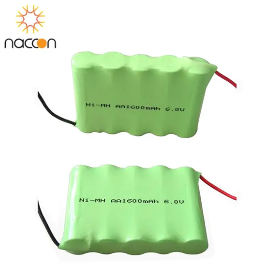 AA 1600mAh 6V Rechargeable Ni-MH Battery Pack