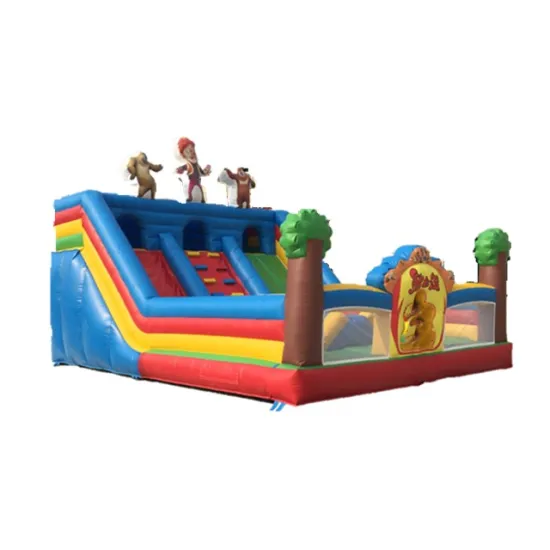 Commercial Playground Inflatable Bouncer Combo with Slide for Kids