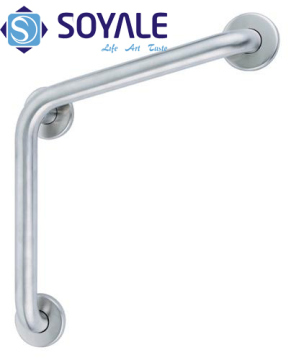 304 Stainless Steel Curved Grab Bar with Polishing Finishing Sy-53k05