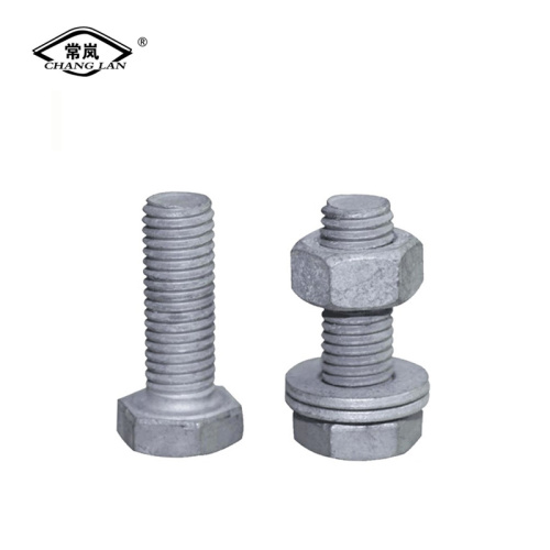 Fasteners:Hot Dip Galvanized Bolts And Nuts Set