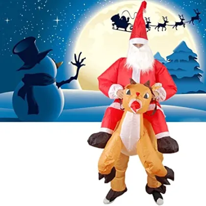 Creative Christmas Party: Quality Stage Props, Costumes, and Inflatable Outfits for Adults