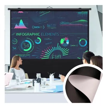 0.38MM Woven Projection Screen Fabric: The Ideal Choice for High-Quality Floor Standing Projector Screens