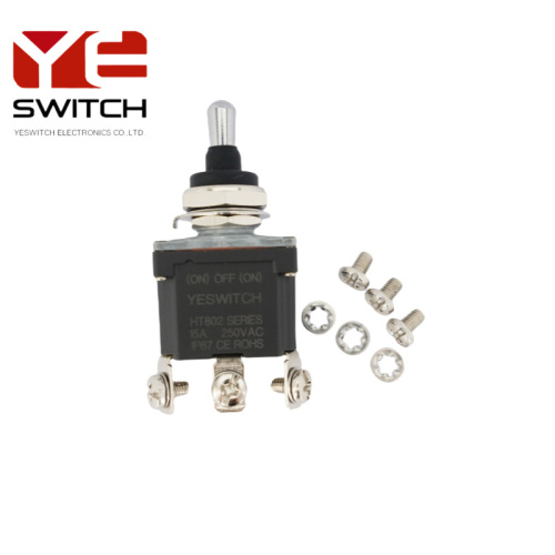 Yeswitch HT802 กันน้ำสวิตช์สลับ 15A Switches Lift Electric