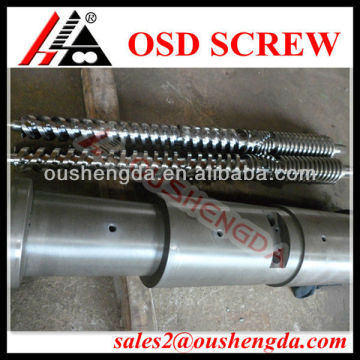 Twin nitrided screw barrel /screw barrel/ twin screw barrel