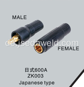 Vorschäler Kabelstecker und Gefäß japanischen Typ 600A