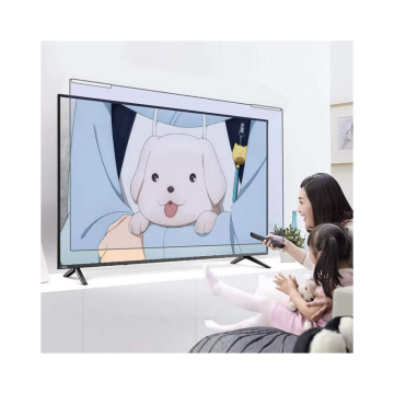 32-85インチアクリルアンチブルーライトハンギング取り外し可能なテレビ画面プロテクター