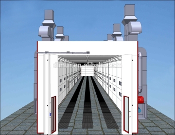 car repair tool spray bake booth car,powder draw spray booth for small work