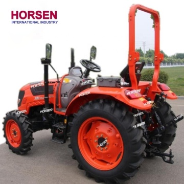 40 HP 4X4 Farm Wheel Compact Tractor with Front End Loader - Horsen Industry, China