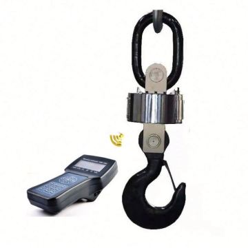 Wireless Large Screen Handheld Crane Scale 50T 20kg Steel