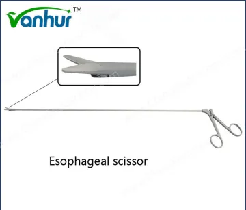 Surgical Instruments Esophagoscopy Esophageal Scissors