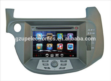 all founctions original dashboard 7" 2 din car dvd player with bluetooth TV steering control for new fit 2009