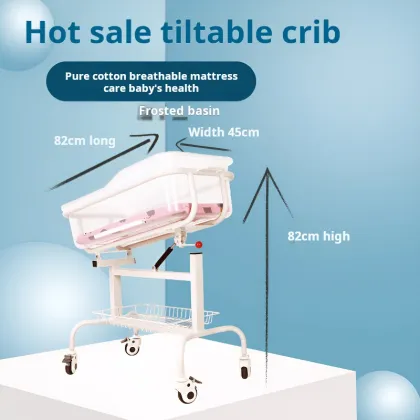 Baby Carriage Tilted by Milk Spill - Newborn Bed and Confinement Center Crib Solutions" 

However, if you need a more concise title, consider:

"Newborn Bed Safety: Carriage Tilt and Confinement Crib Options