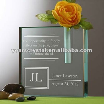 Antique gold wedding crystal vases for centerpieces table decorations