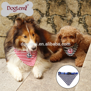2015 fashion Stripe Dog Bandana Pet Scarf