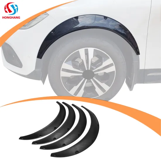Universal PP Material Wheel Eyebrow Fender Flares and Mudguards for All Cars
