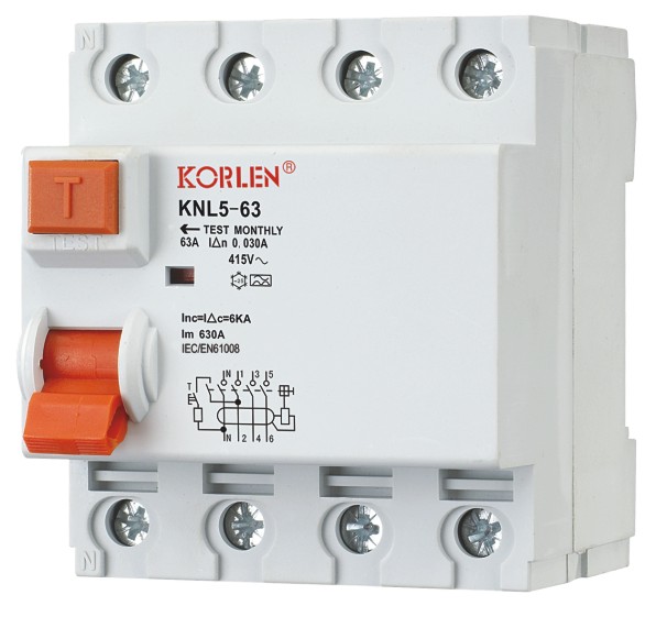 Residual Current Circuit Breaker Electromagnetic IEC61008-1