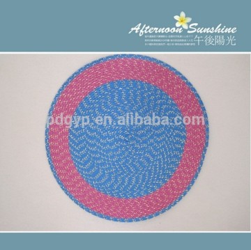 Exquisite Decorative PP braid Handmade Table Mat