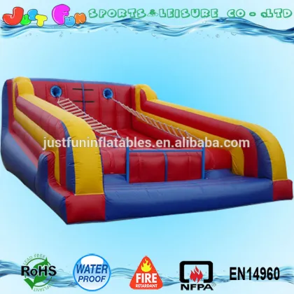 2016 new jacob inflatable adults ladder climbing games,used ladder inflatable games for sale