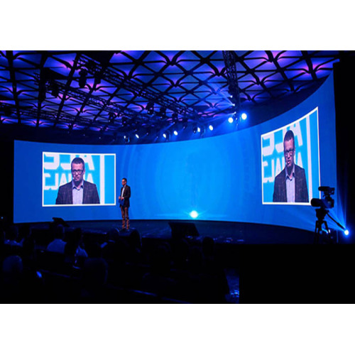 Indoor Curved LED Display for stage