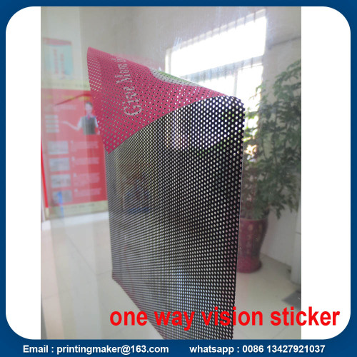 Self Adhesive Mesh One Way Vision Window Sticker
